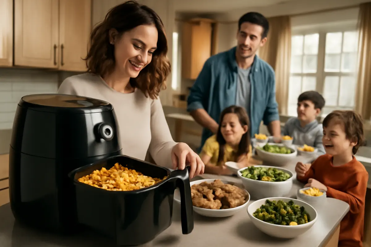 Friggitrice ad aria per famiglie numerose: il modello che cambia davvero il modo di cucinare e risparmiare tempo