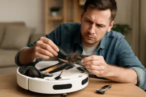 Come effettuare la manutenzione del robot aspirapolvere? Il trucco per evitare inceppamenti frequenti