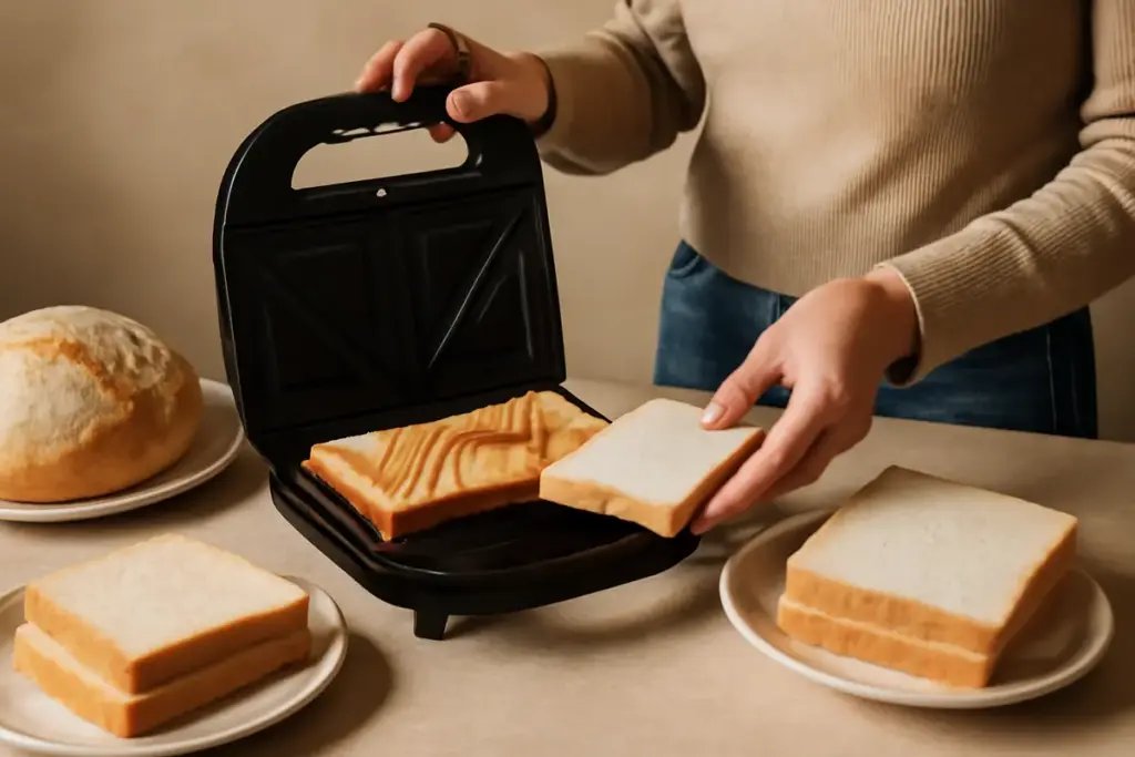 Come si usa correttamente una piastra per sandwich? Scopri perché il tipo di pane cambia la riuscita della ricetta