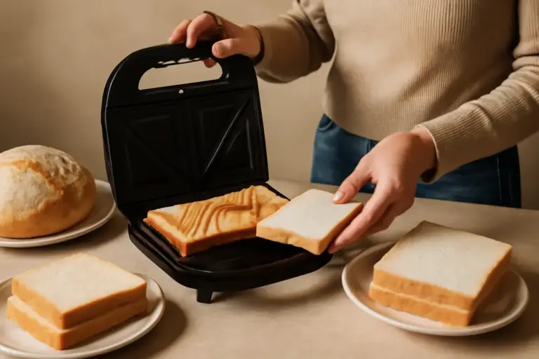 Come si usa correttamente una piastra per sandwich? Scopri perché il tipo di pane cambia la riuscita della ricetta