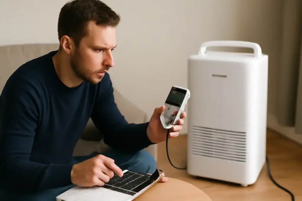 Come si calcola il consumo reale di un deumidificatore? Il metodo pratico che pochi applicano