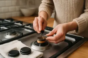 Pulizia corretta degli ugelli del piano cottura a gas: un accorgimento per fiamme regolari e sicure ogni giorno