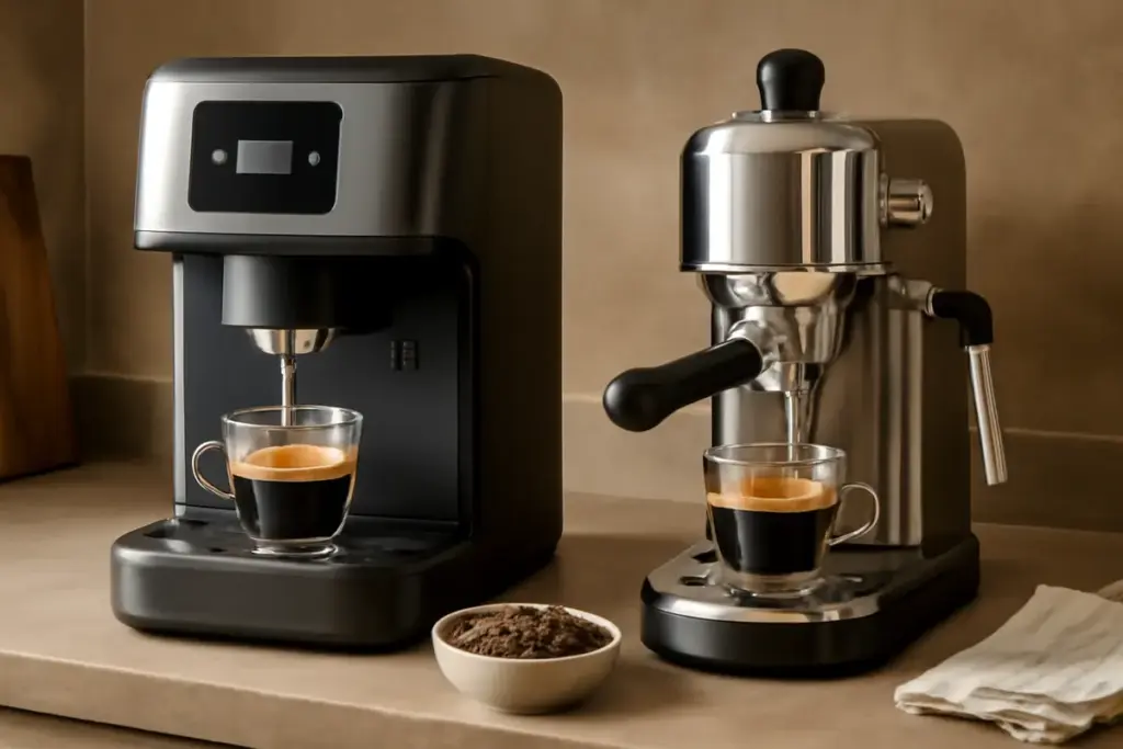 Macchina per il caffè automatica o manuale? L’aspetto che decide il gusto dell’espresso a casa
