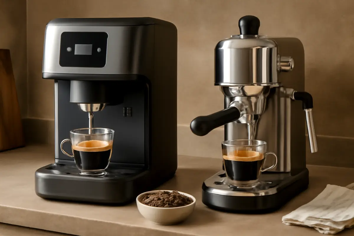 Macchina per il caffè automatica o manuale? L’aspetto che decide il gusto dell’espresso a casa